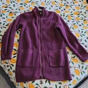 L.L. Bean Long Sweater Jacket